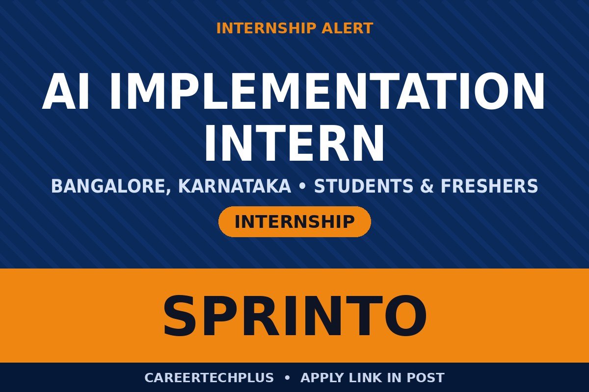 AI Internships in Bangalore