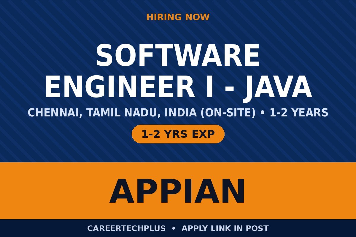 Appian Recruitment 2026