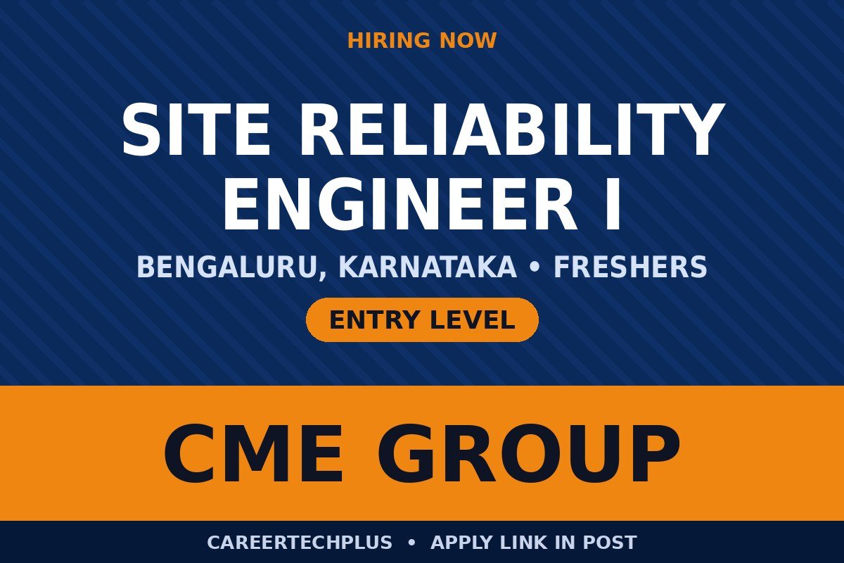 CME Group Recruitment 2026