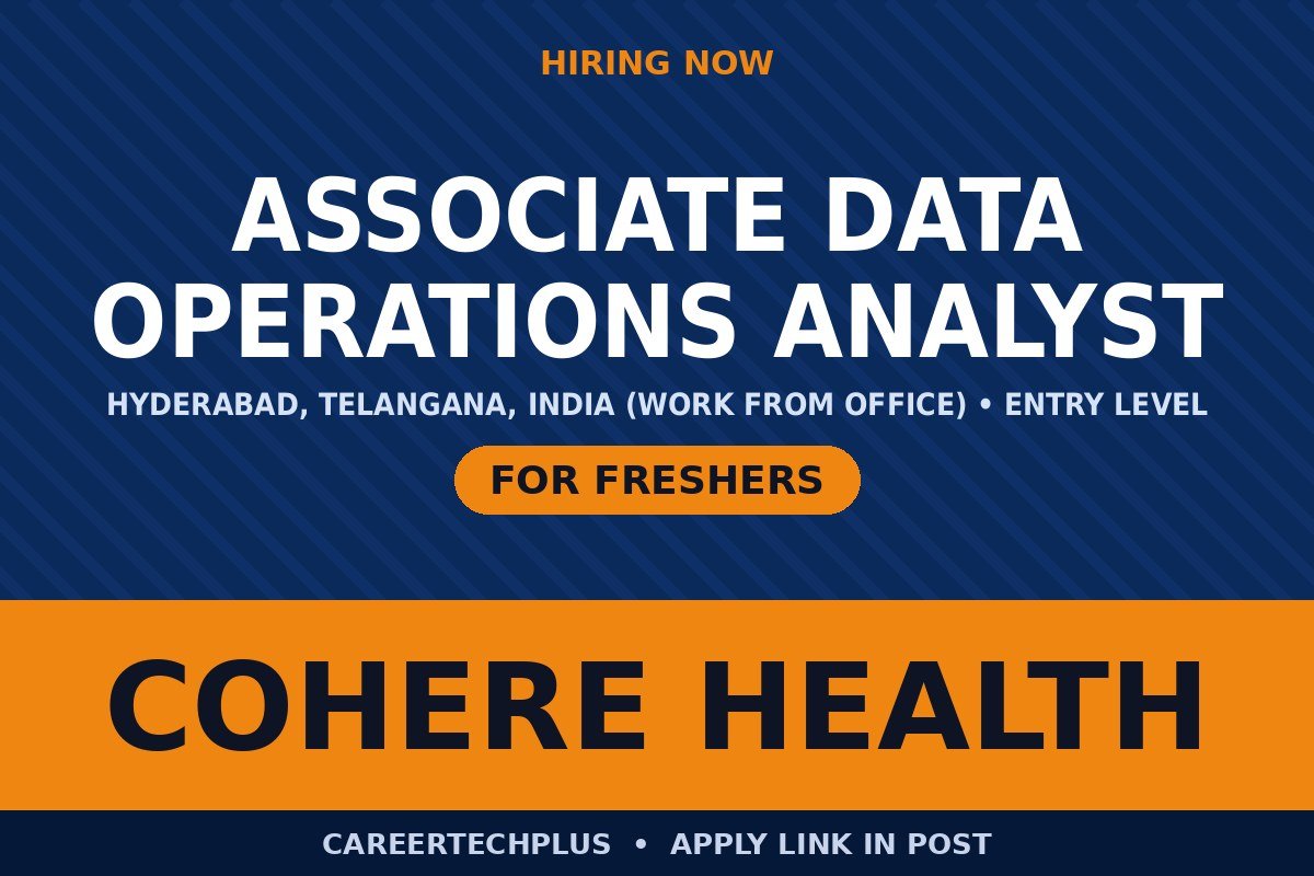 Cohere Health Associate Data Recruitment 2026