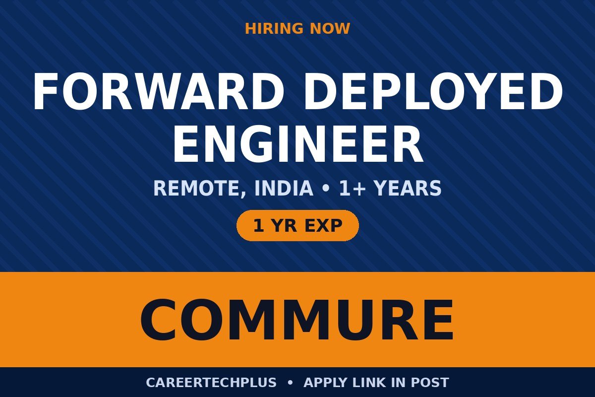 Commure Recruitment 2026