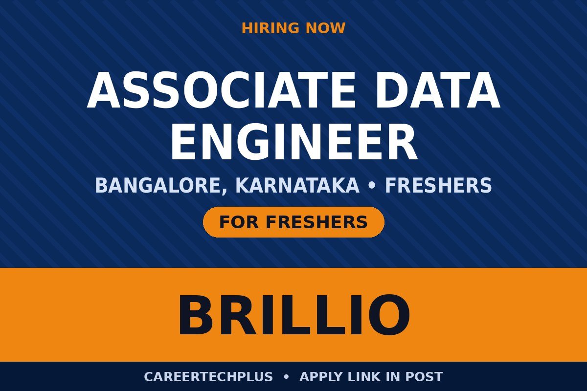 Data Engineer Jobs for Freshers in India