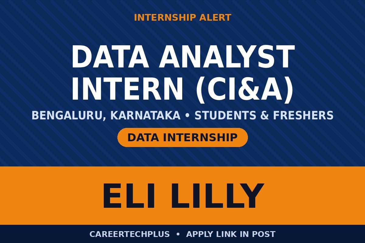 Eli Lilly Internship 2026