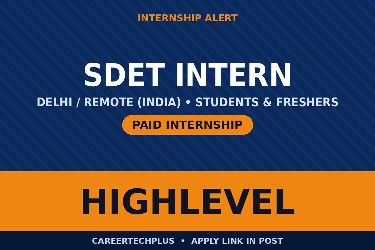 HighLevel Internship 2026