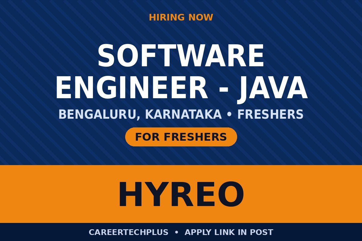 Hyreo Recruitment 2026