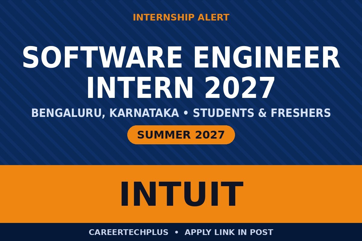 Intuit Internship 2026