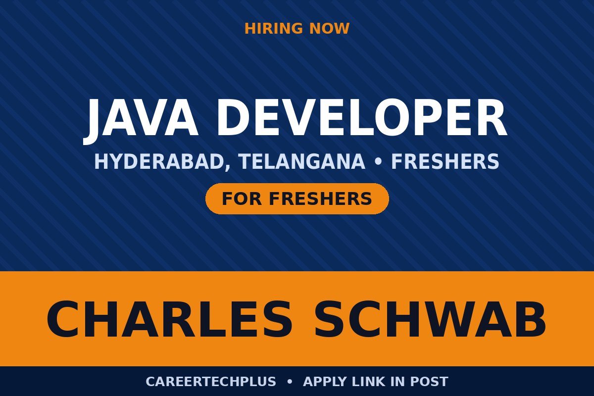 Java Developer Jobs for Freshers in Hyderabad