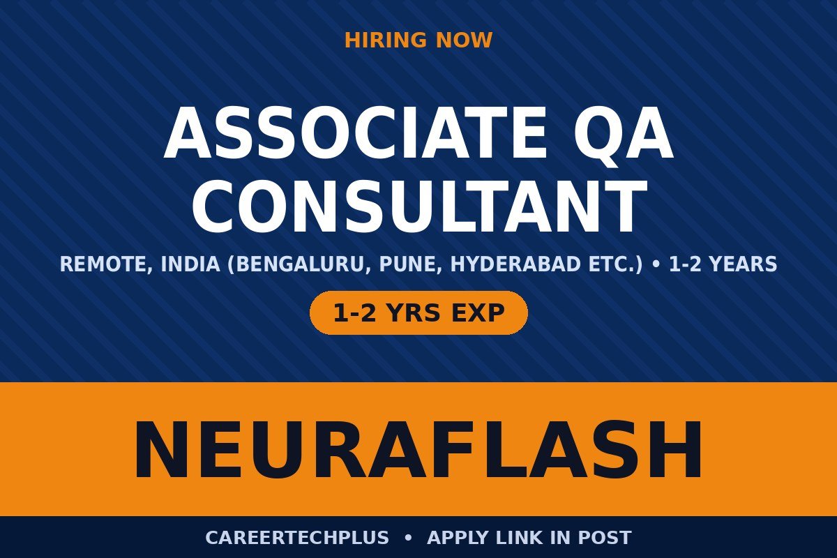 NeuraFlash Recruitment 2026