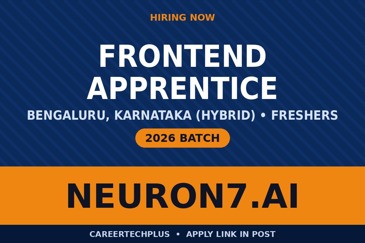Neuron7.ai Recruitment 2026