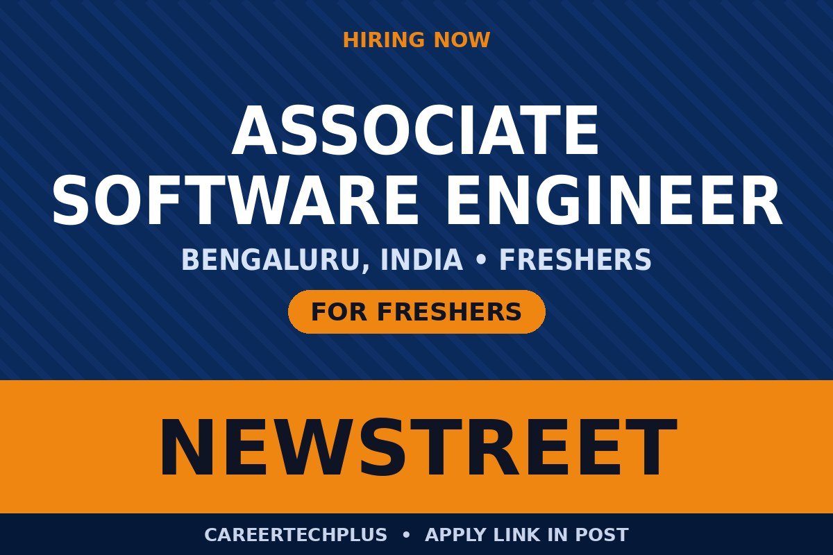 NewStreet Recruitment 2026