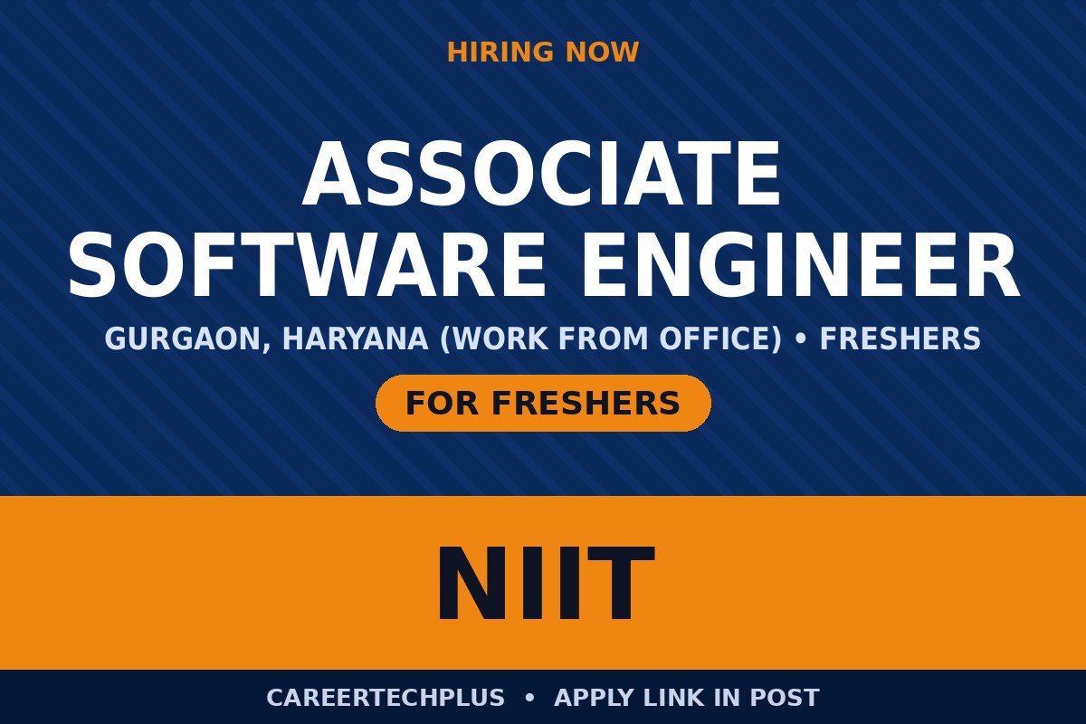 NIIT Recruitment 2026