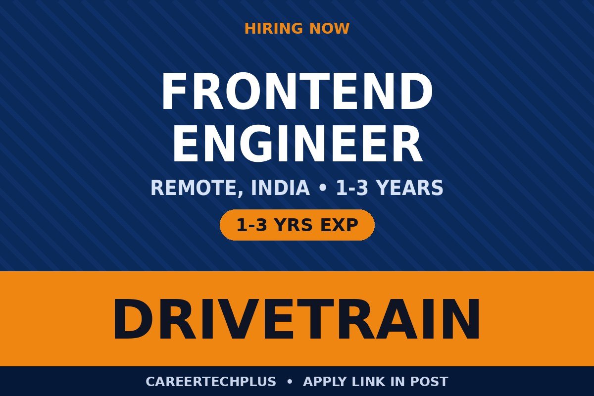 Remote Frontend Developer Jobs in India