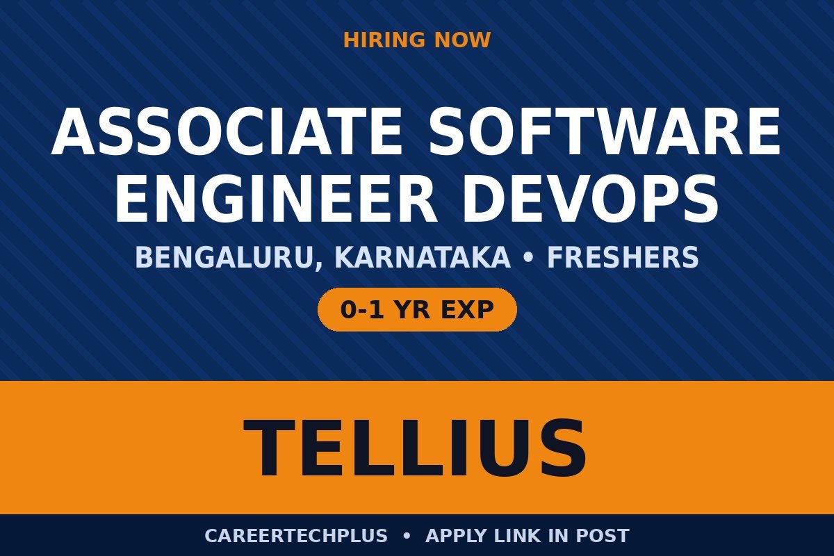 Tellius Recruitment 2026