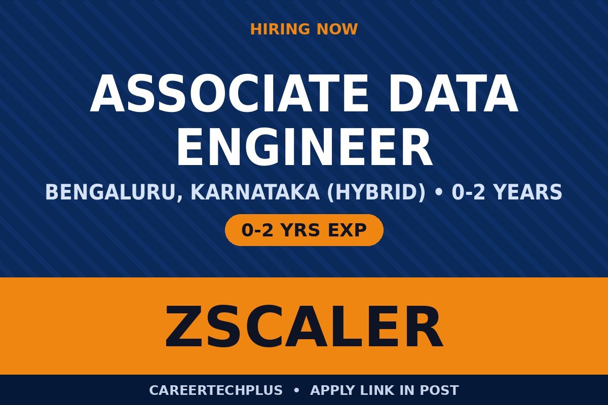 Zscaler Recruitment 2026